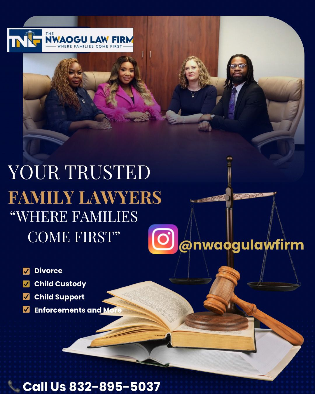 A poster for family lawyers